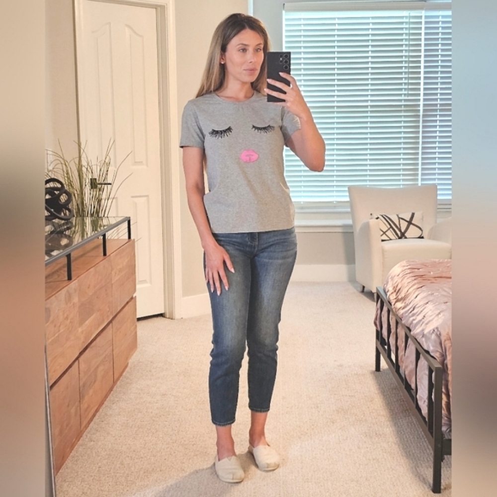 Makeup girl face Tee S